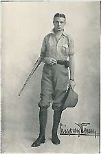 Eric von Rosen as young in hunting outfit