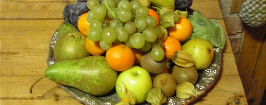 Fruktfat i konferenslokalen